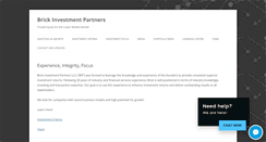 Desktop Screenshot of brickipllc.com